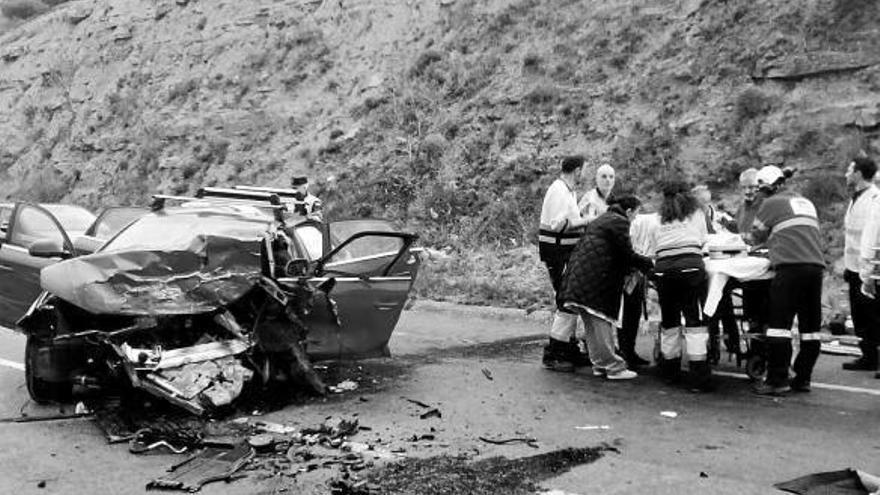 Una niña de 3 años y una mujer de 77 mueren en accidente en Cintruénigo