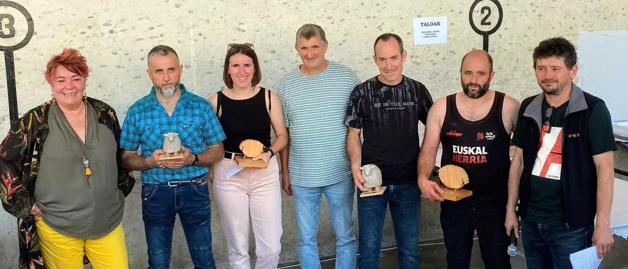 Jesús Zelaieta, de Azpilkueta, gana el XXXIII Concurso de Quesos de Etxalar