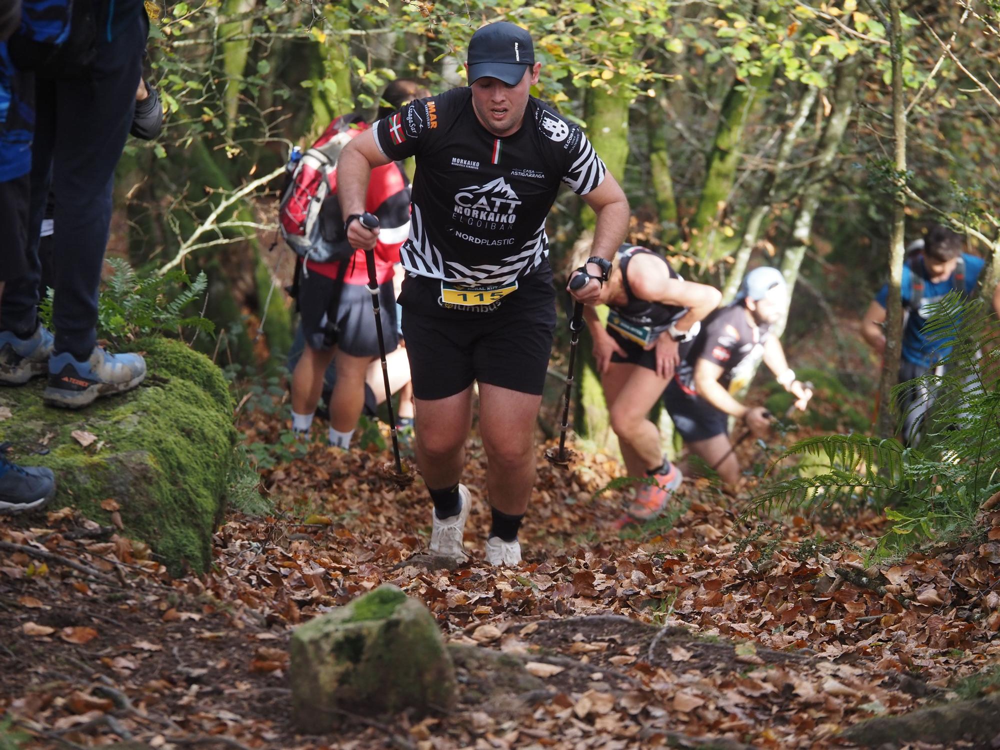 La llegada de los corredores a Karakate, en imágenes