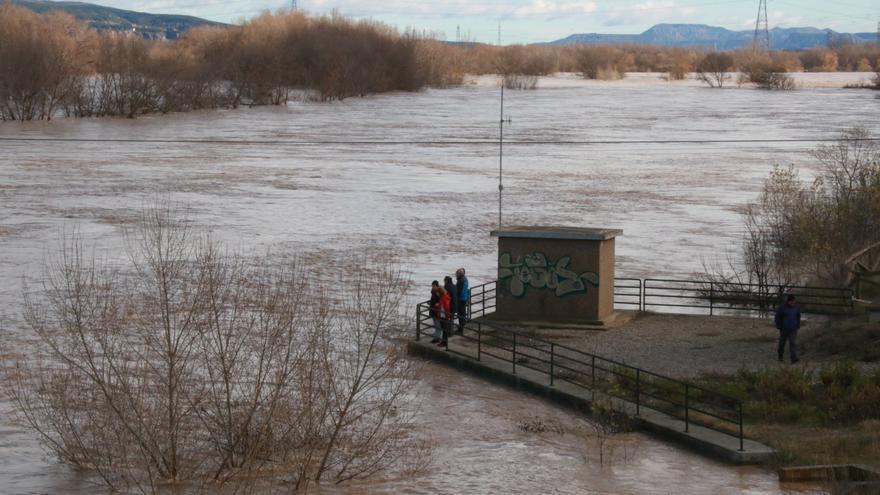 La CHE espera un nuevo repunte del Ebro en Castejón el miércoles por la mañana