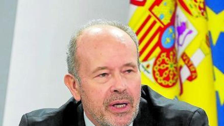 Juan Carlos Campo, ministro de Justicia. Foto: Efe