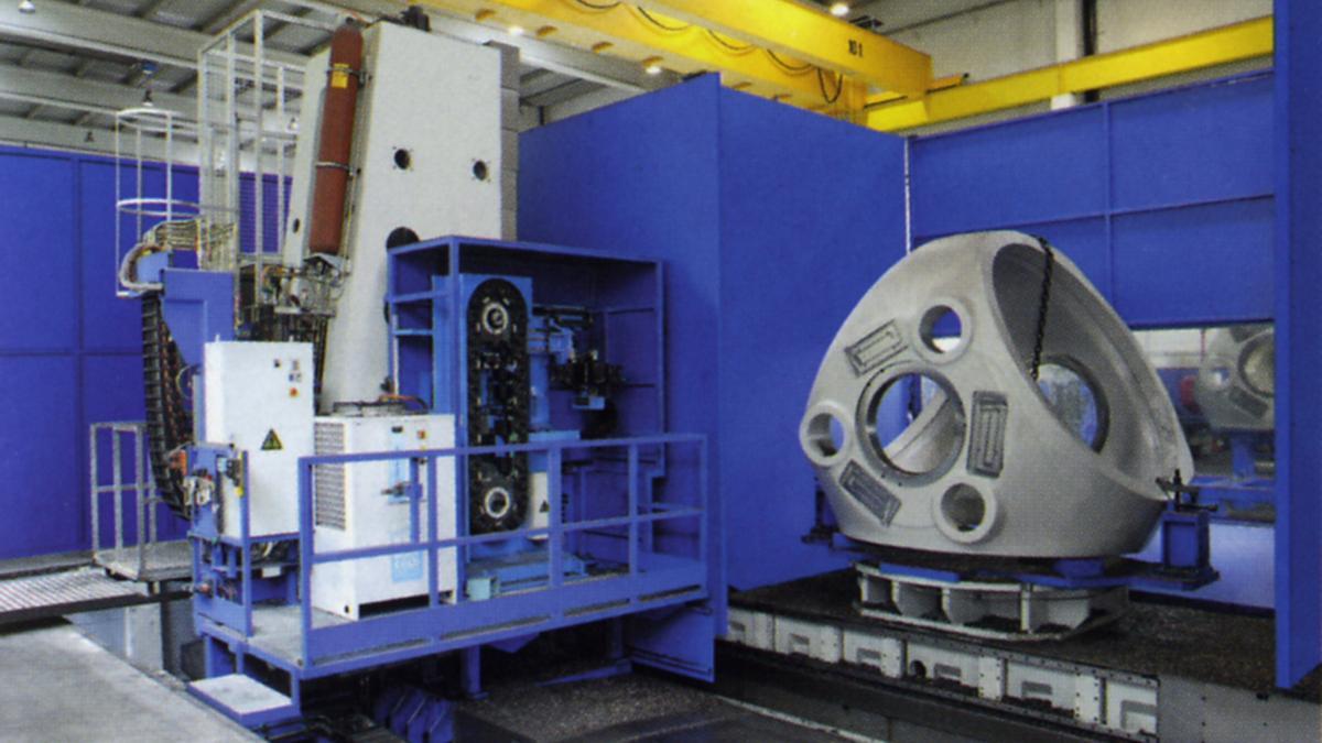 Máquina herramienta desarrollada por Etxe-Tar.