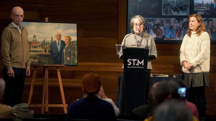 El Museo San Telmo recibe una donación de 10 obras de artistas como Eduardo Chillida o Aurelio Arteta