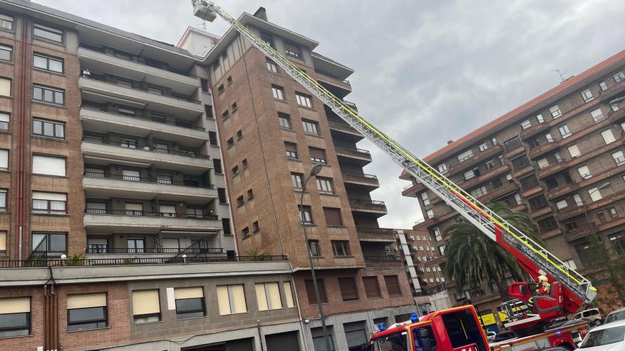 En imágenes: alerta naranja por viento en Bizkaia con rachas de 160 km/h
