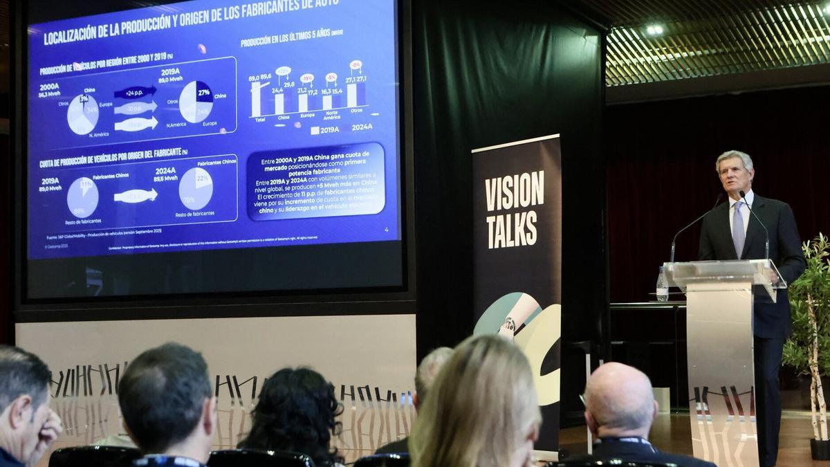 Francisco José Riberas, presidente ejecutivo de Gestamp, durante su intervención en el BAM Vision Tech&#039;25.