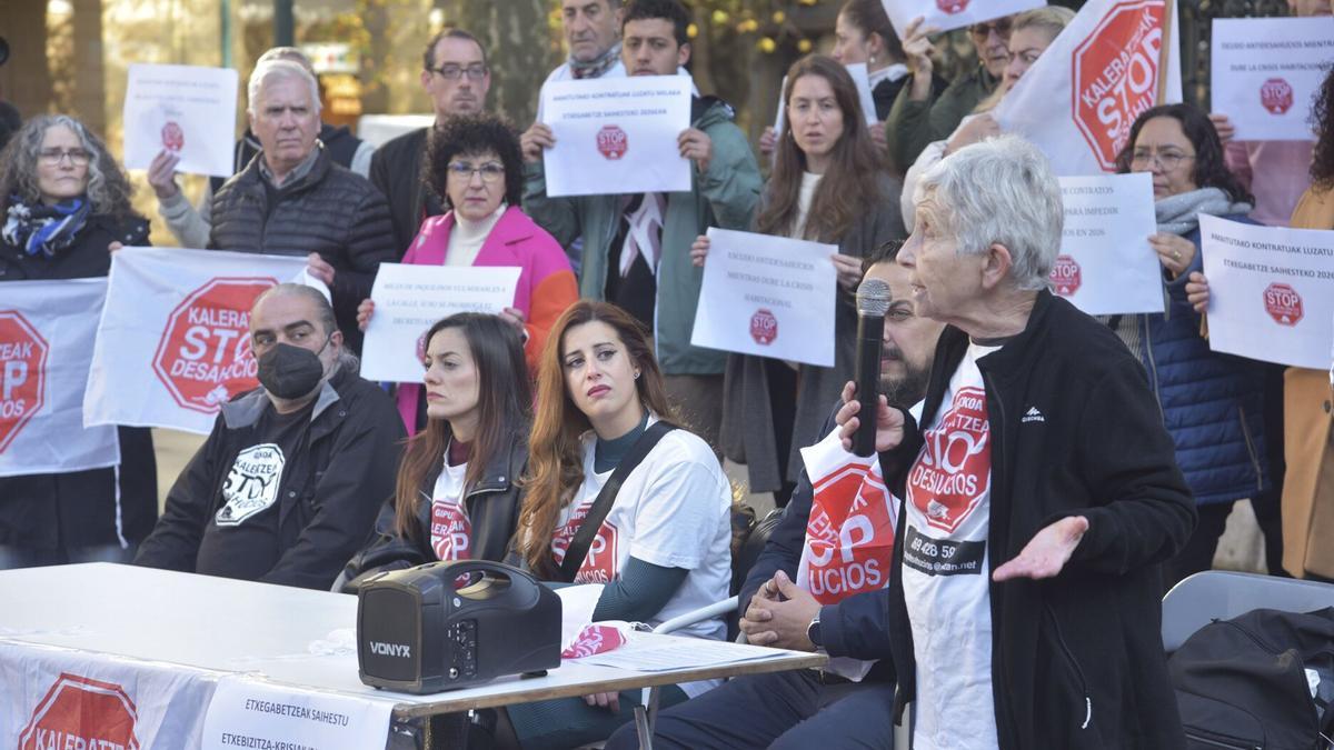 stop desahucios ley de la vivienda san sebastian 13122025 foto pedro martinez