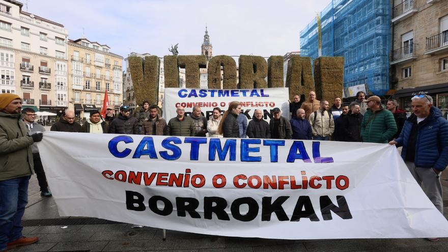 Acaba con acuerdo la huelga indefinida en CastMetal Vitoria