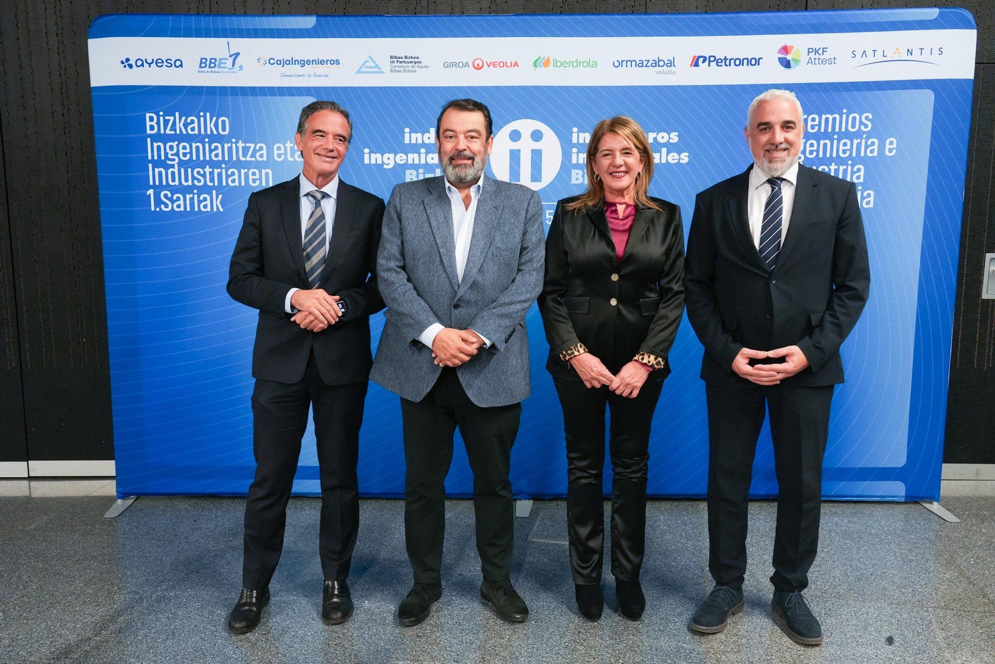En imágenes: el Colegio de Ingenieros Industriales de Bilbao celebra sus 75 años
