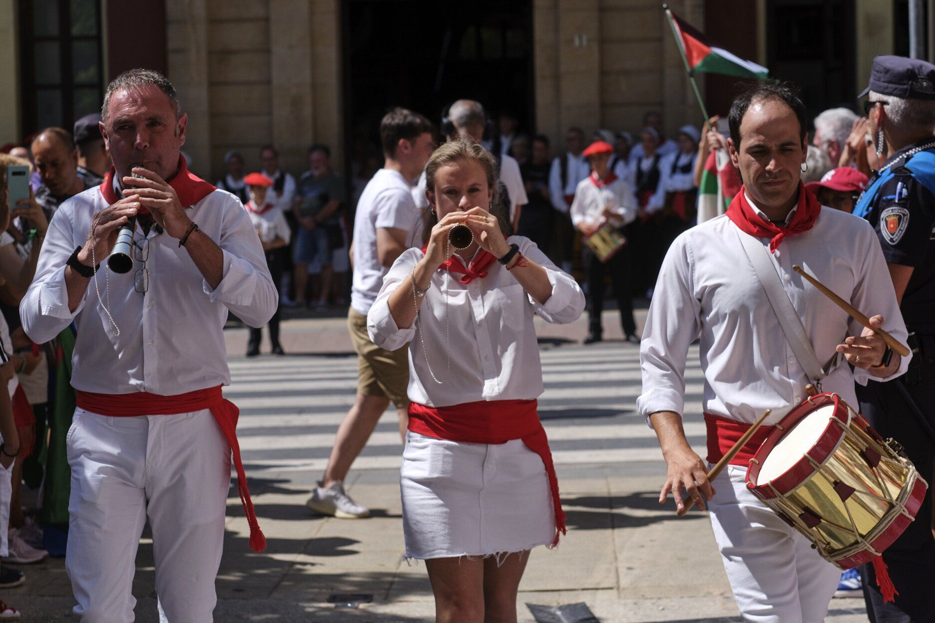 Fotos del inicio de las fiestas de Estella-Lizarra