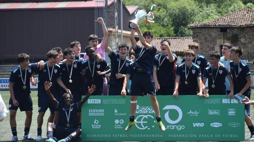 El Athletic conquista la Copa Vasca Cadete