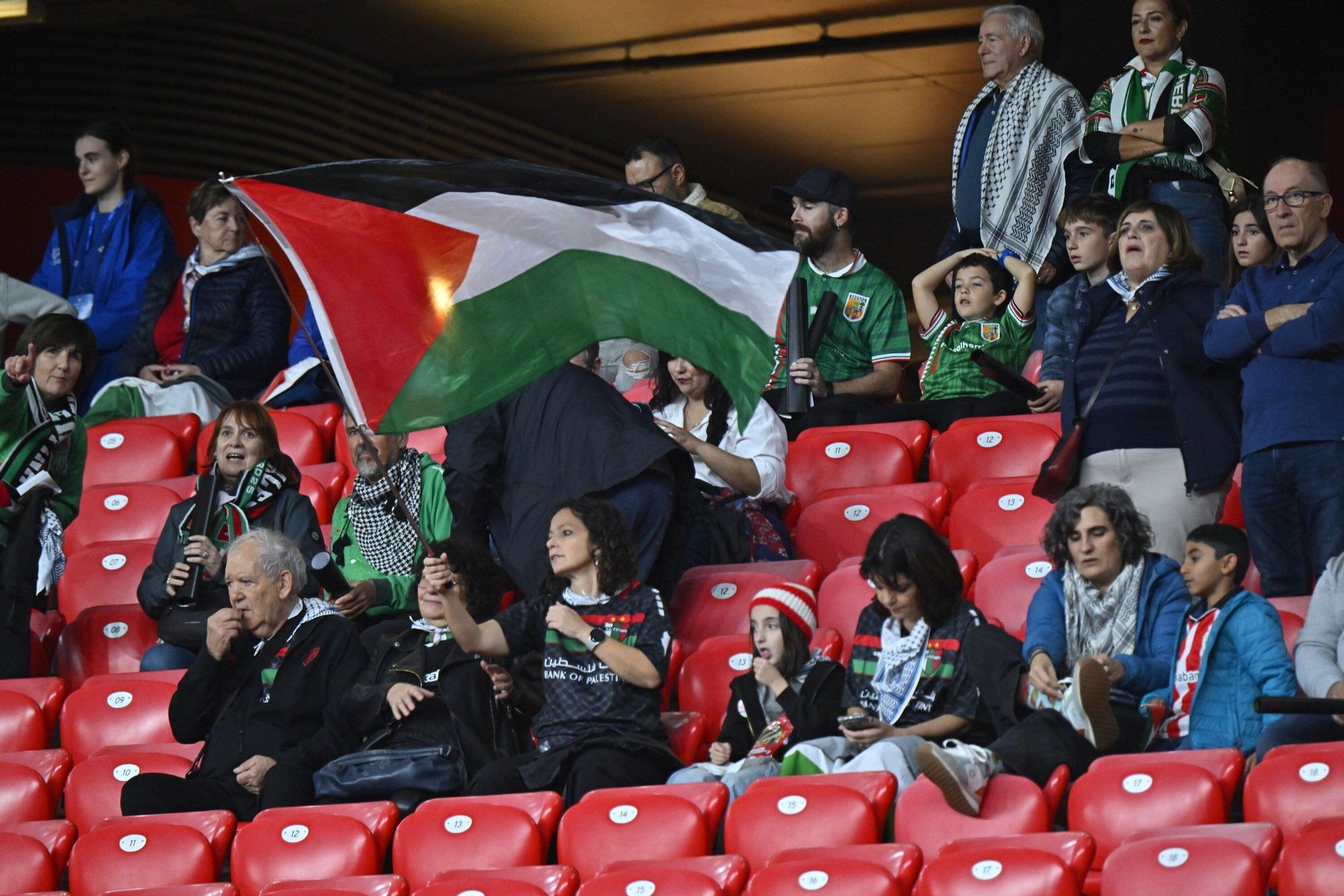 Las mejores imágenes del ambiente festivo en apoyo a Palestina