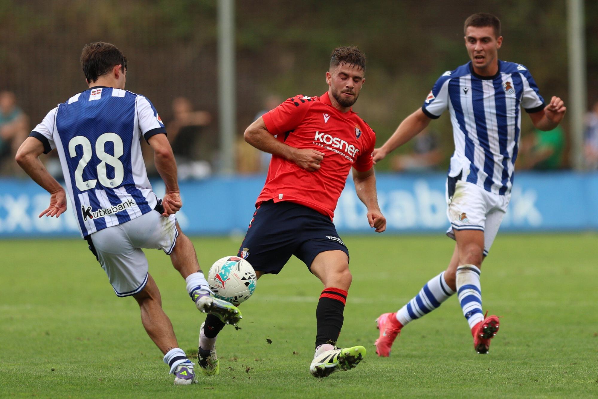 Amistoso de Osasuna en Zubieta