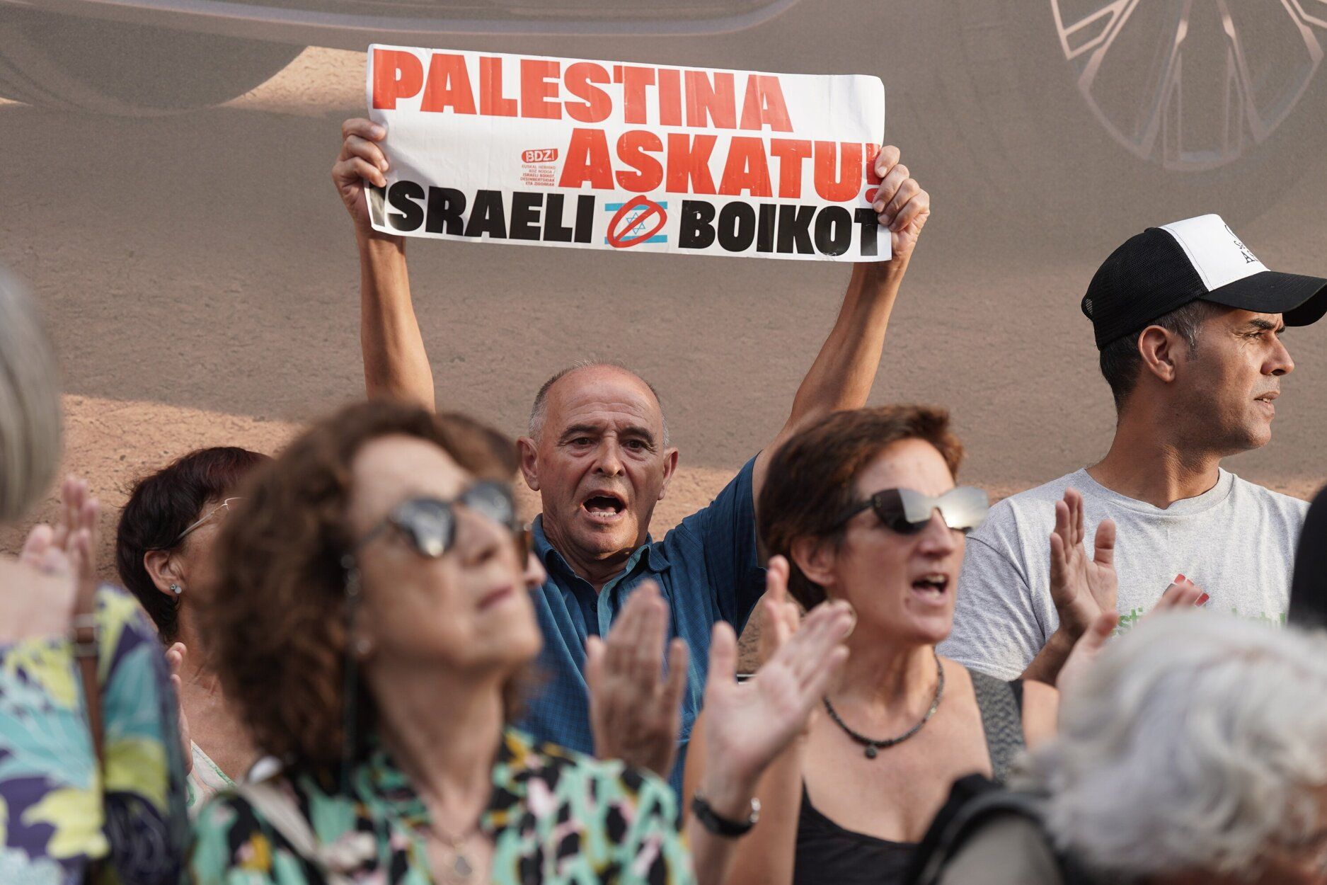 Las protestas por Palestina toman la alfombra roja