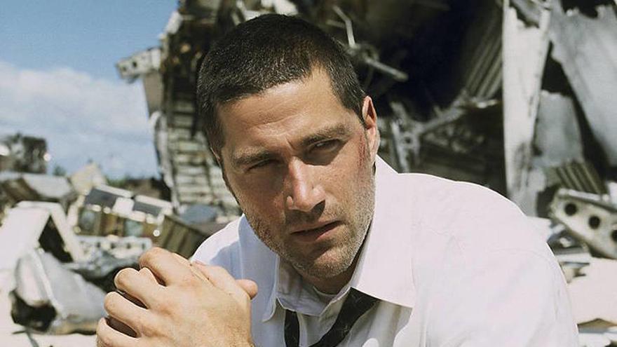 El actor Matthew Fox en su papel en la serie &#039;Perdidos&#039;.