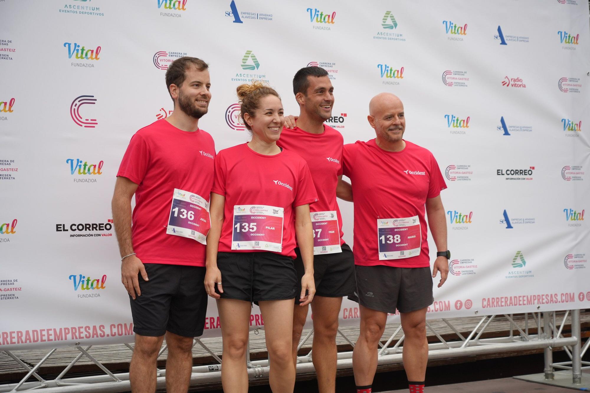 En imágenes: Carrera de empresas del Vital Eguna