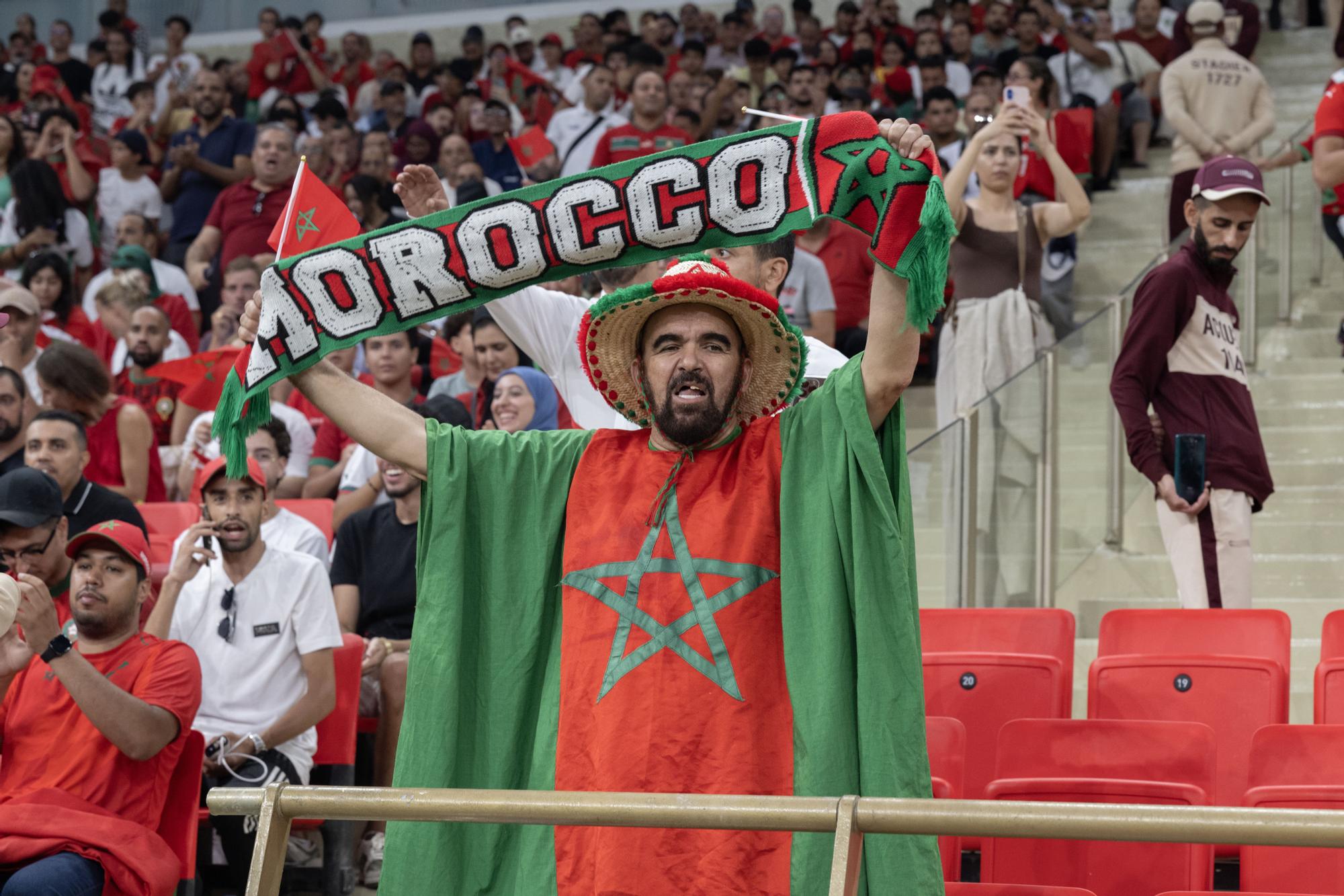 En imágenes: Marruecos, al Mundial sin participación de Maroan