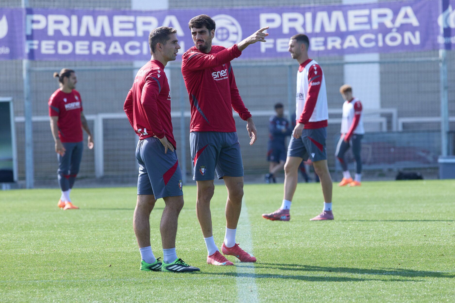 Fotos del entrenamiento de Osasuna (27/09/