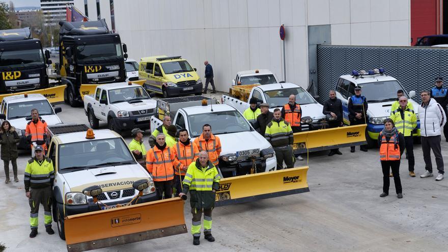 Pamplona activa su Plan de Actuación ante Nevadas