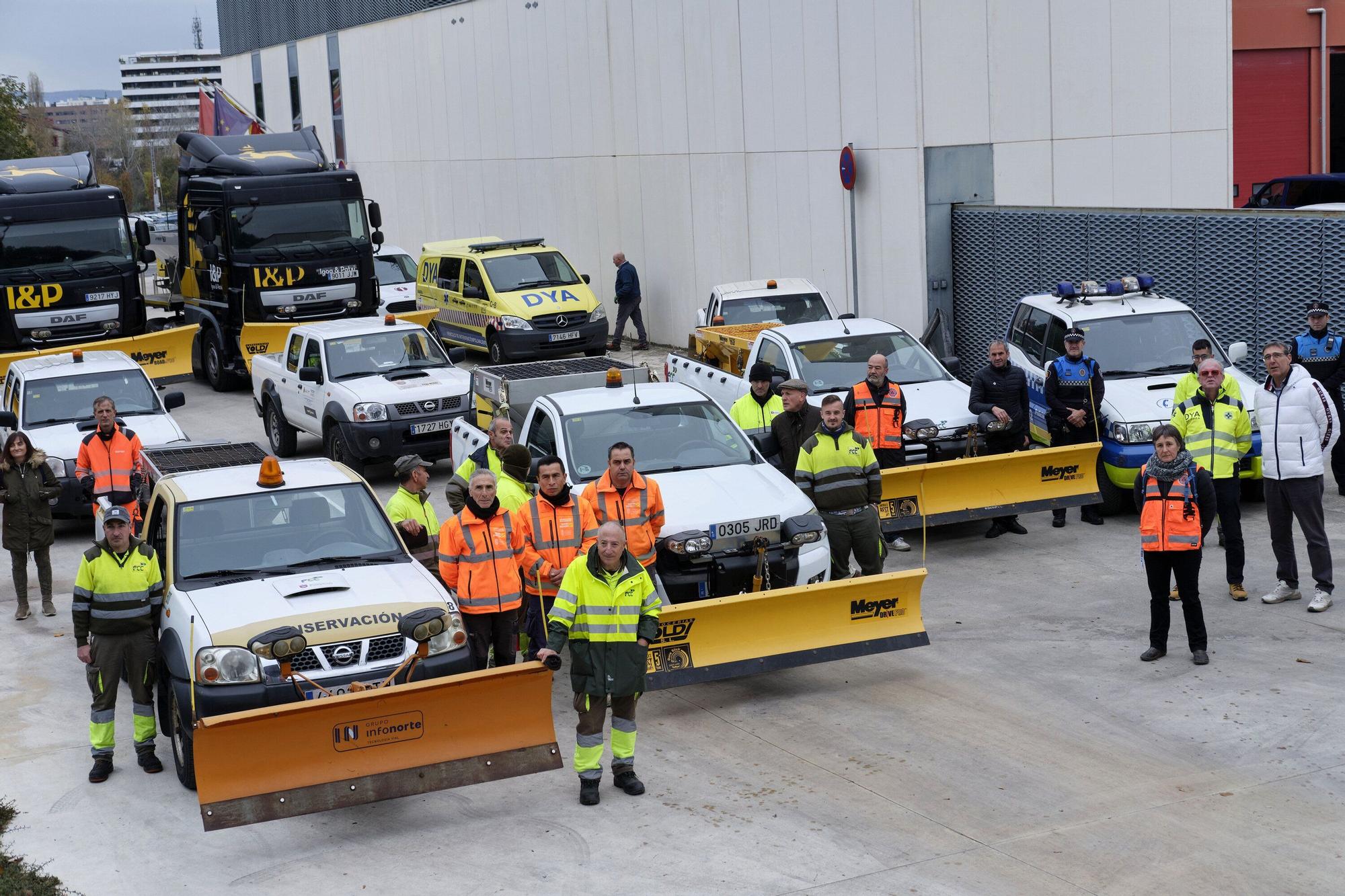 Pamplona activa su Plan de Actuación ante Nevadas