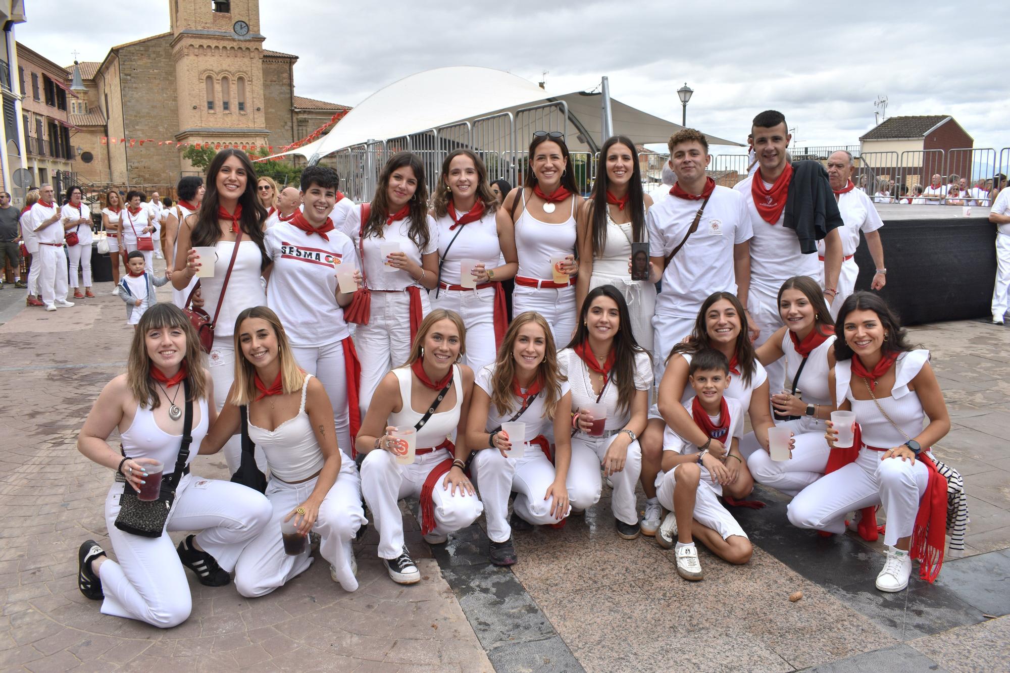 Fotos del Chupinazo de fiestas de Sesma 2025