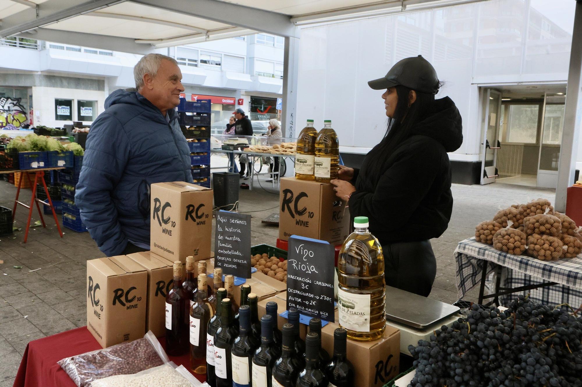 En imágenes: Mayor presencia policial en el mercado de Santa Bárbara
