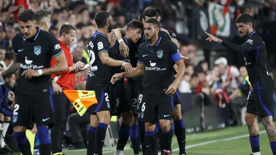 El Atlético viene a Pamplona con ocho bajas: Giménez y Molina también se lo pierden