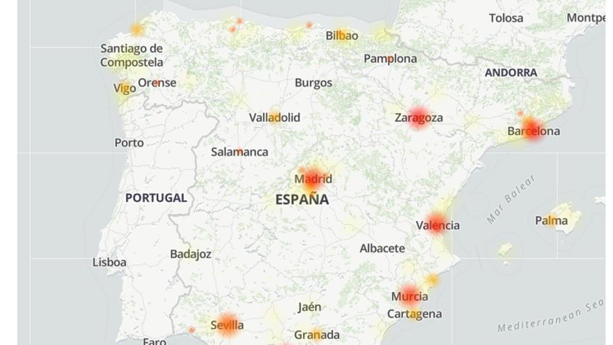 Twitter sufre una caída