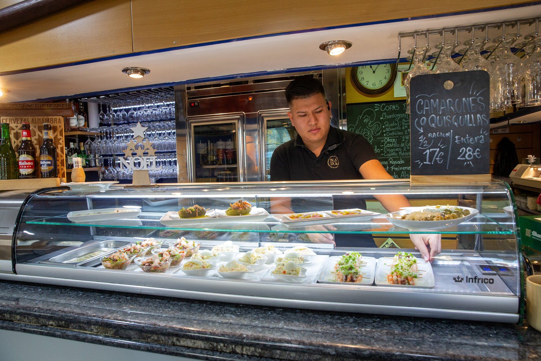 El templo del marisco en la calle Iturrama