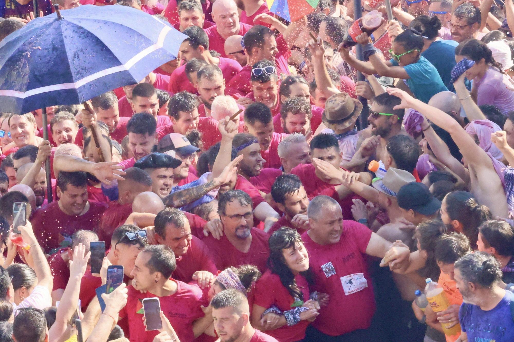 En imágenes: Así ha sido la bajada de Celedón en 2025