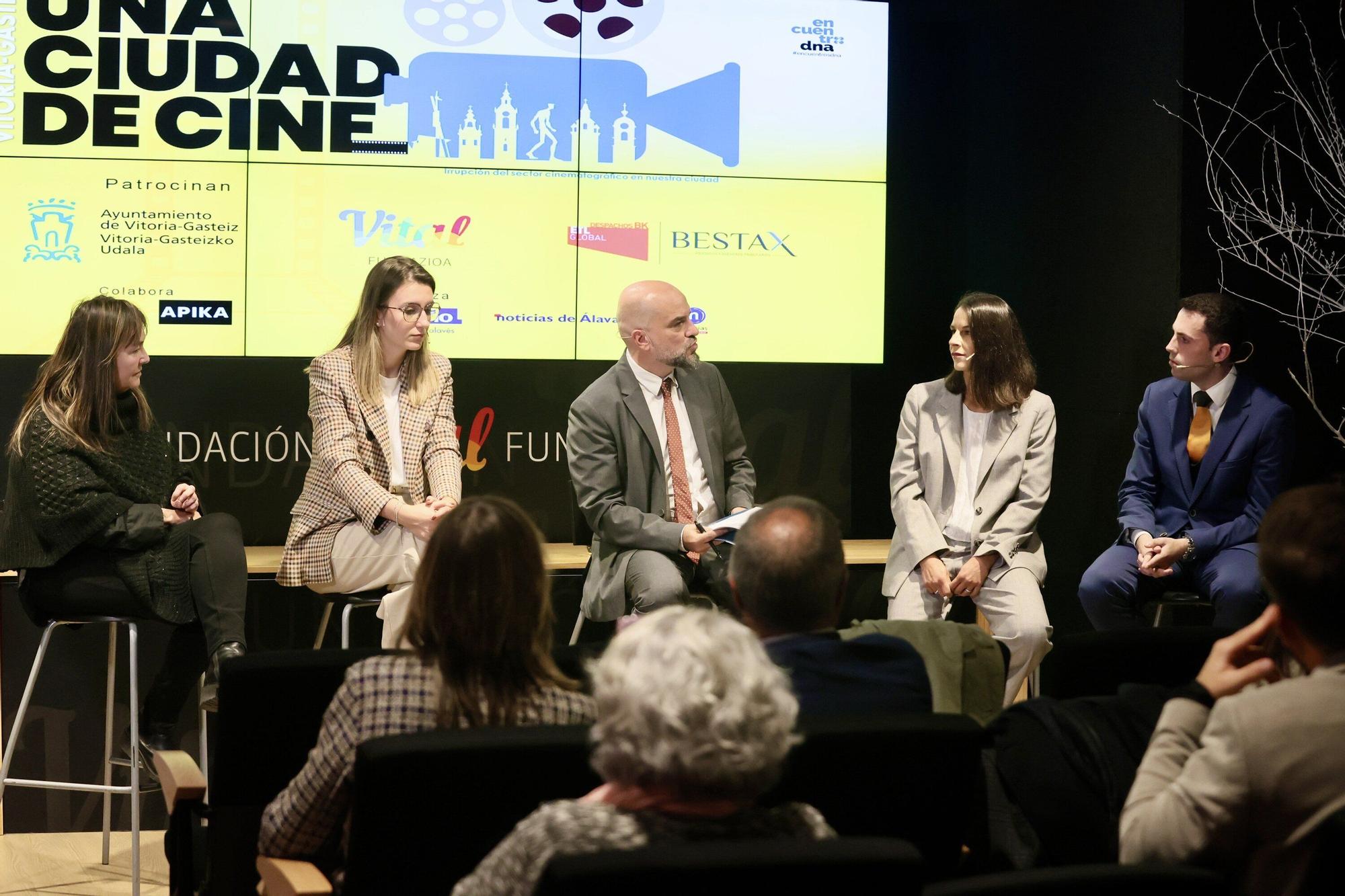 En imágenes: DNA organiza el encuentro 'Vitoria, ciudad de cine'