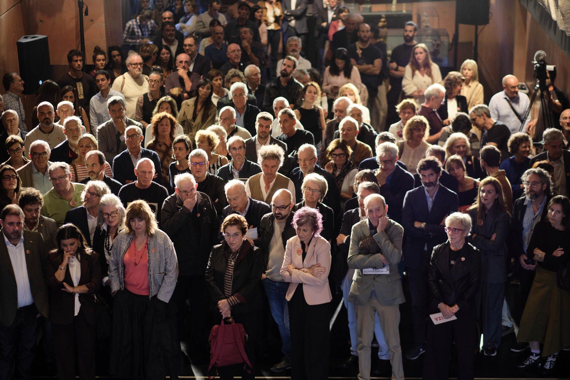 Fotos del acto social de DANOK OTEIZA en el museo de Alzuza