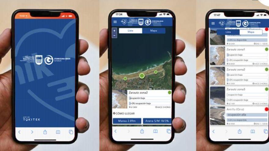 Gipuzkoako hondartzen okupazio-maila denbora errealean kontsultatu ahal izango da