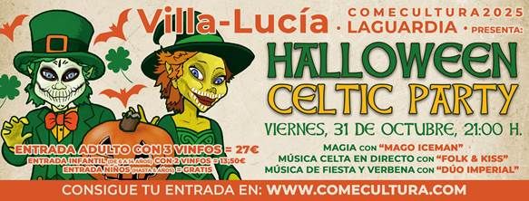 Halloween llega a Villa-Lucía con magia, música, sorpresas y un toque celta