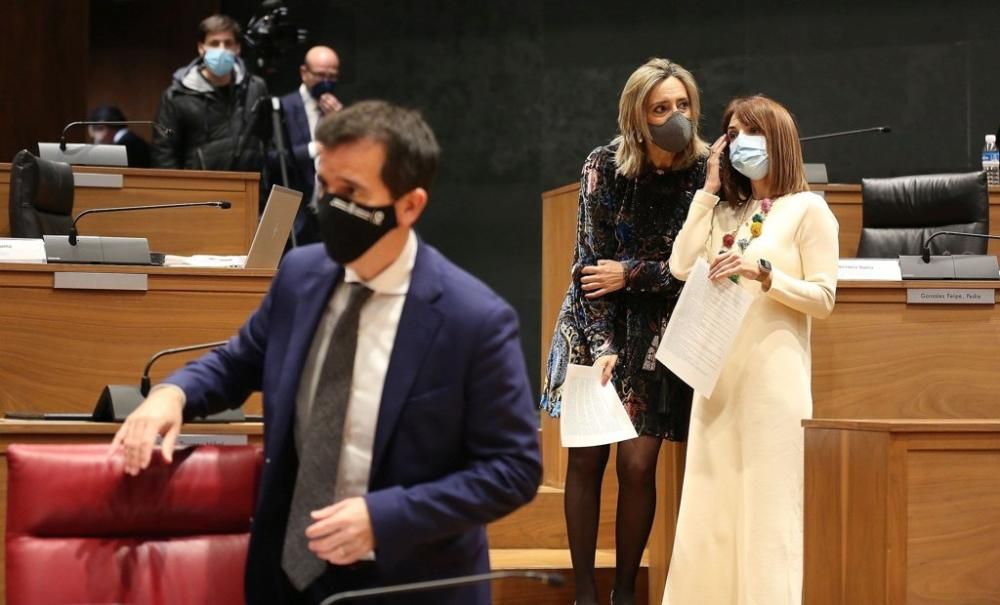 Pleno del Parlamento de Navarra (22-04-2021)