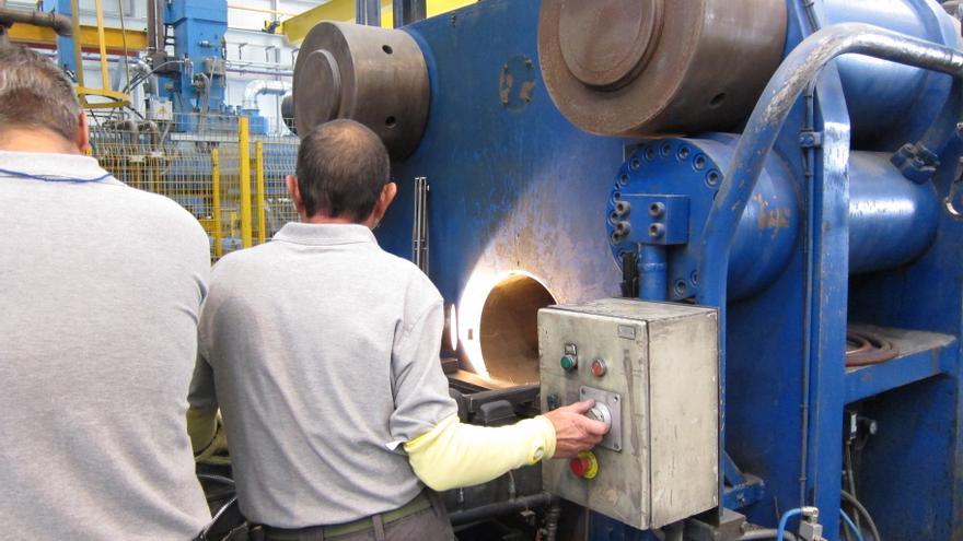 La producción industrial de Navarra desciende en marzo un 2,7% en términos interanuales