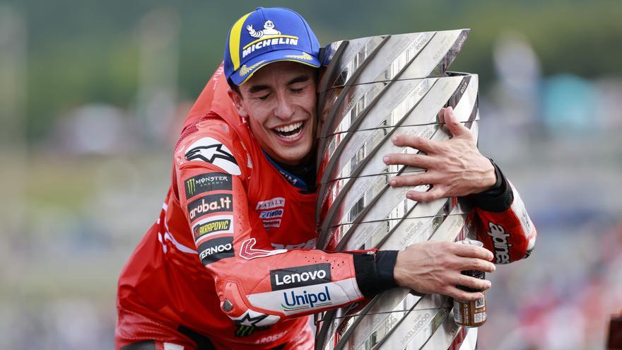 Marc Márquez, campeón del mundo de MotoGP
