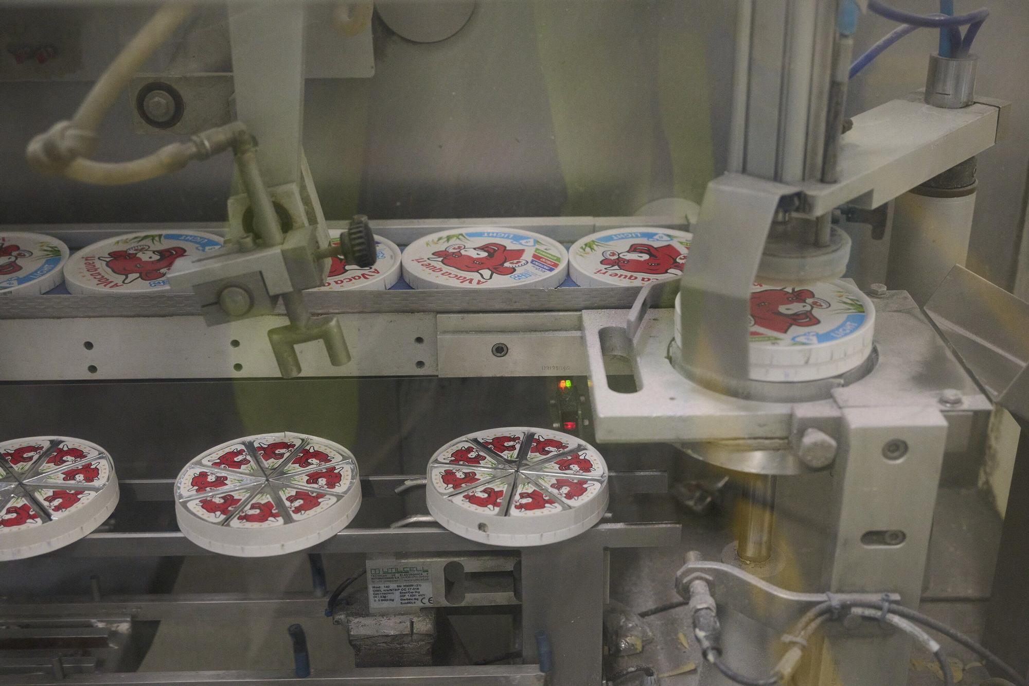 Fotos de la visita a la fábrica en Iraizotz de Grupo Bel