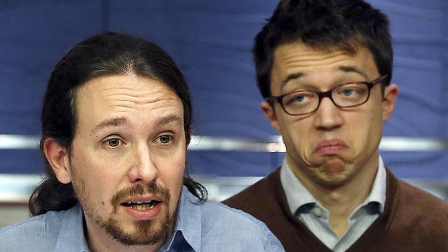 Iglesias y Errejón, en una imagen de archivo.