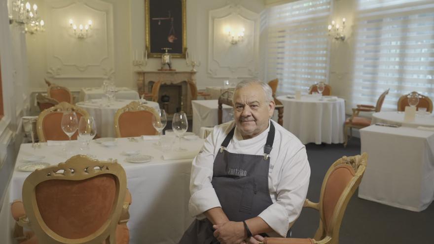 Daniel García, cocinero del Restaurante Zortziko: &quot;El viaje que hice de mi pueblo a Bilbao ha sido único y el mejor de mi vida&quot;