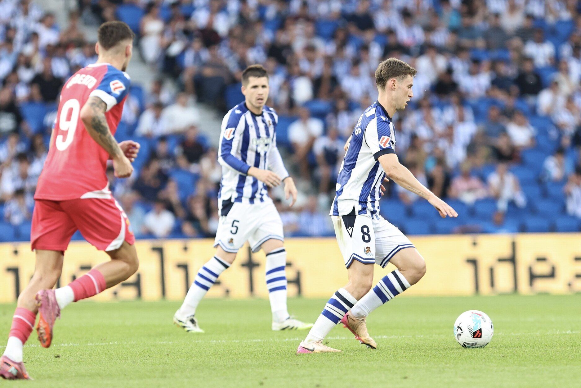 Partido loco en Anoeta de la Real Sociedad y el Espanyol