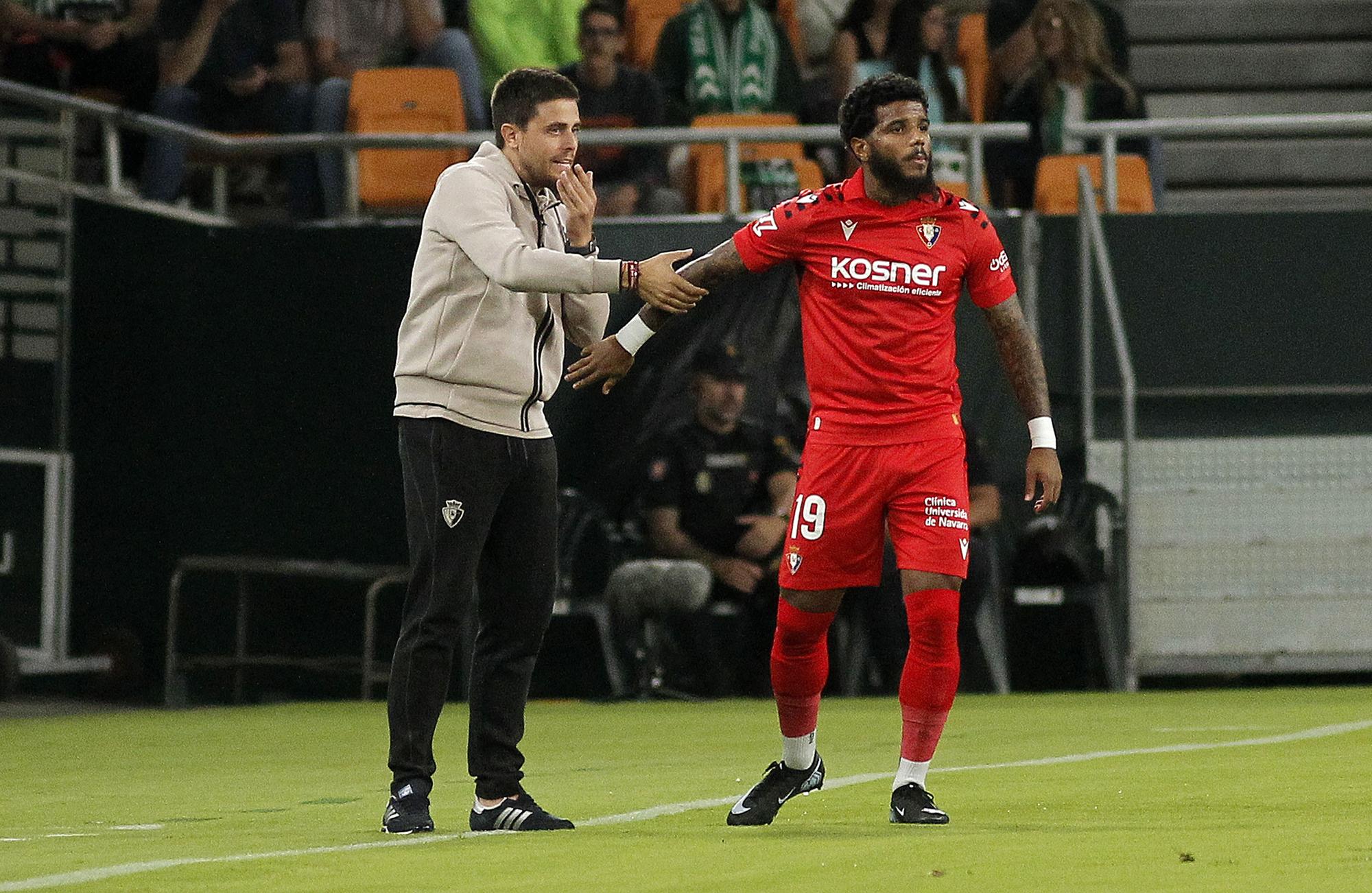 Fotos del partido entre Betis y Osasuna