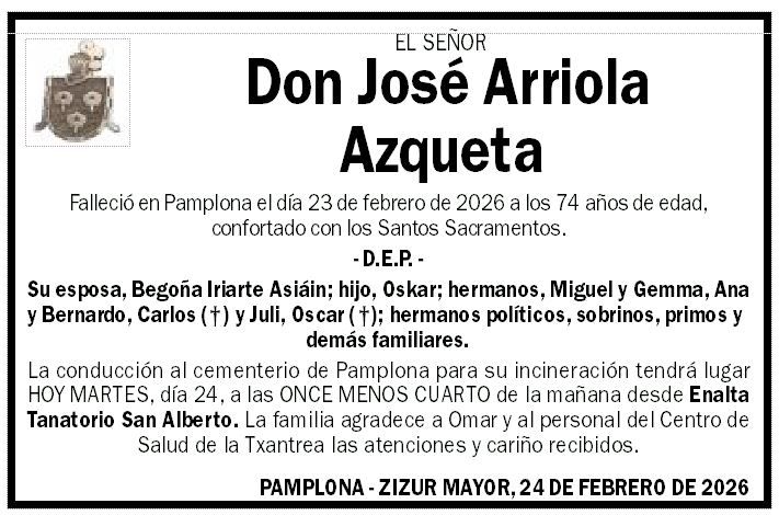 José Arriola Azqueta