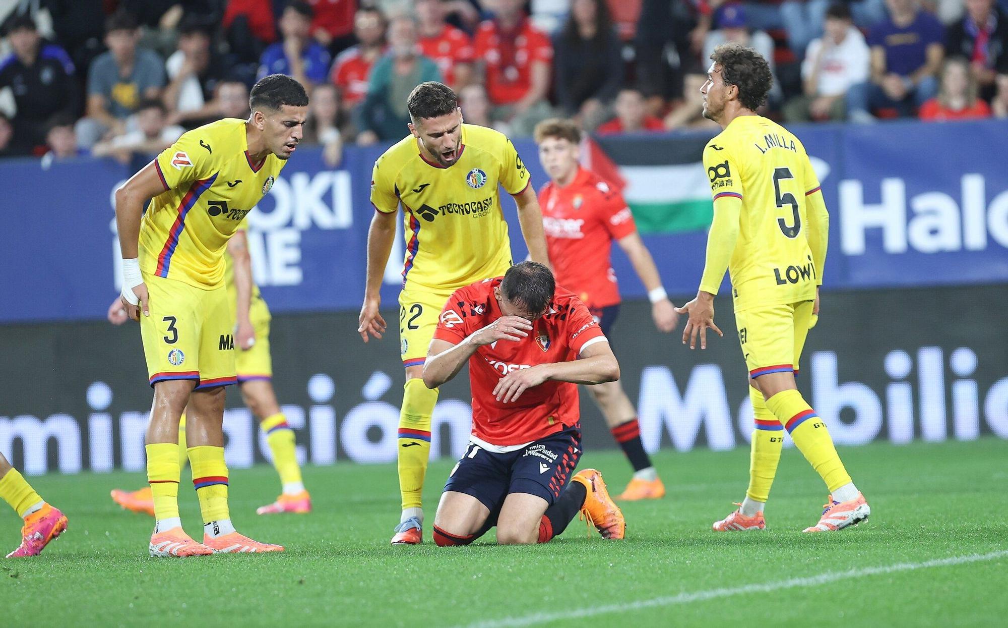 Fotos del Osasuna-Getafe en El Sadar