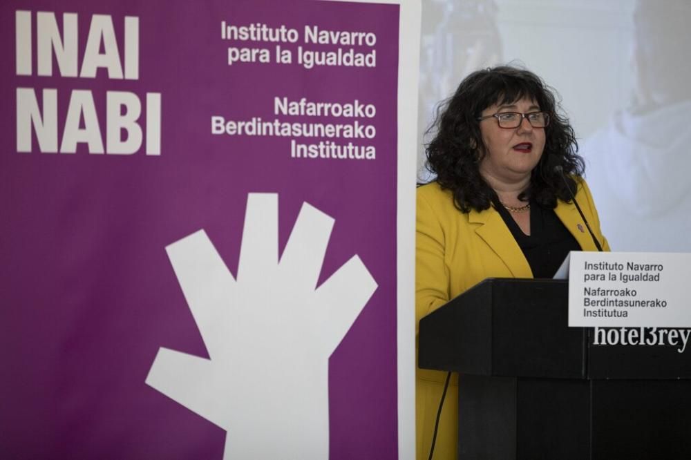 La presidenta de Navarra, María Chivite, clausura