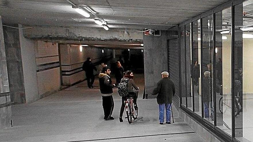 El subterráneo de Egia tendrá paredes blancas y más luz