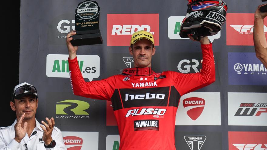 Ander Valentín subcampeón de España de Motocross