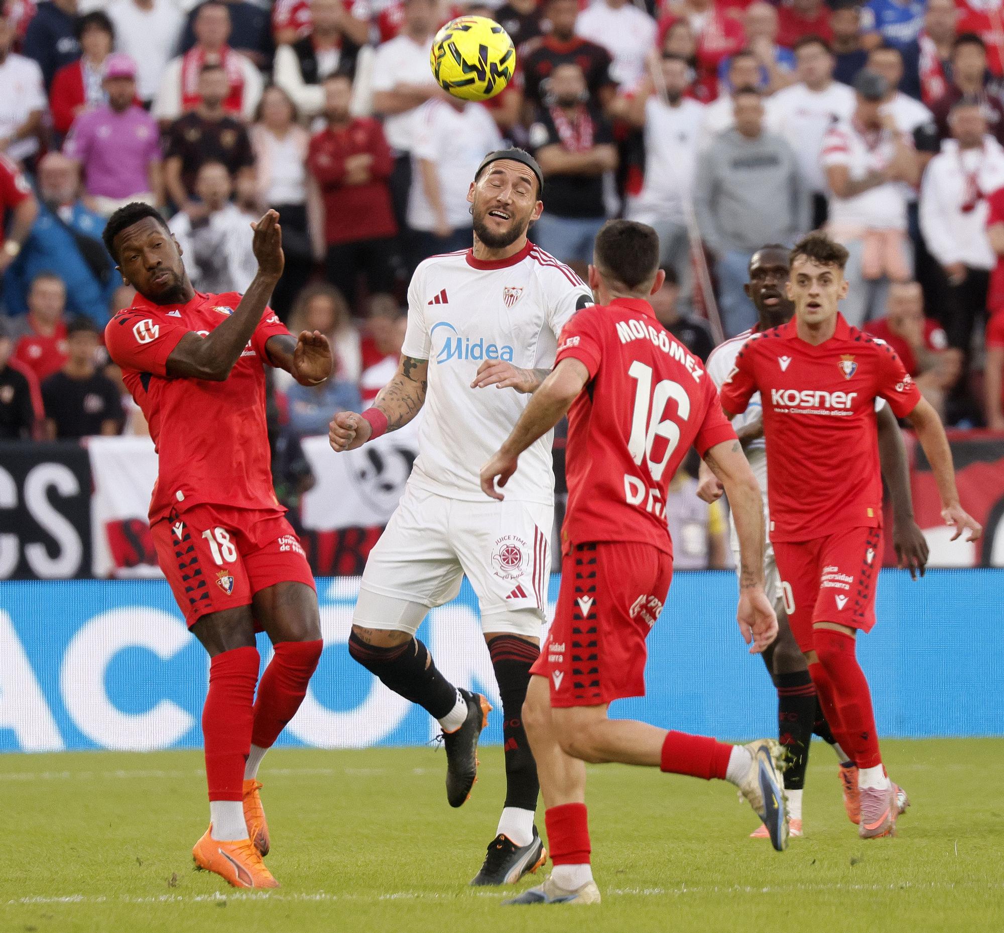 EN FOTOS | Las mejores imágenes del Sevilla-Osasuna