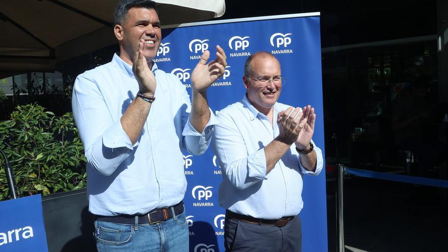 Tellado inicia el curso político del PP en Navarra indignando a Sánchez: &quot;Podemos empezar a cavar la fosa donde reposarán los restos de este Gobierno&quot;