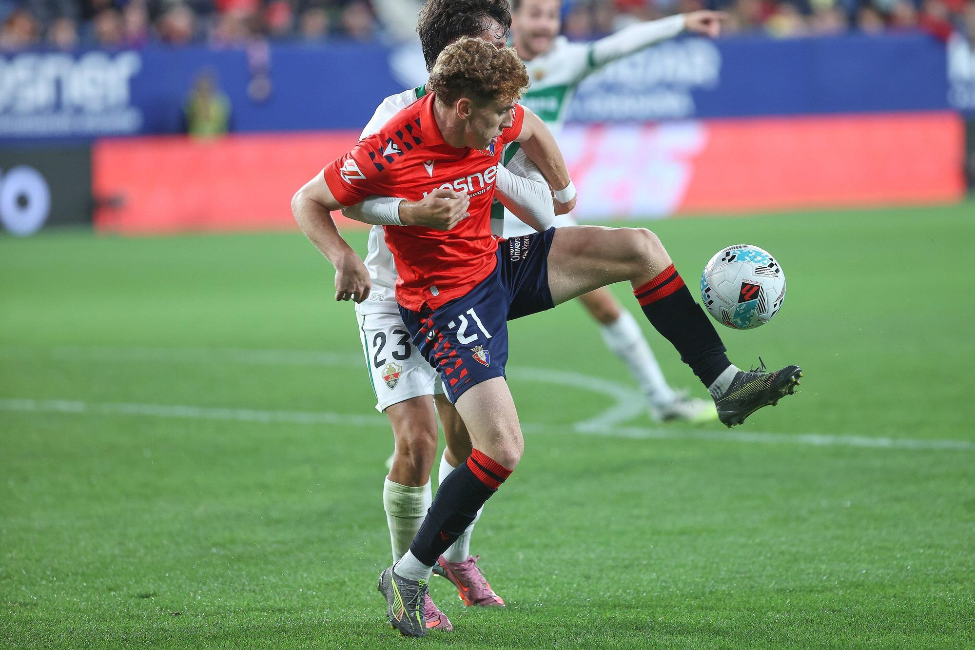Las mejores imágenes del Osasuna-Elche