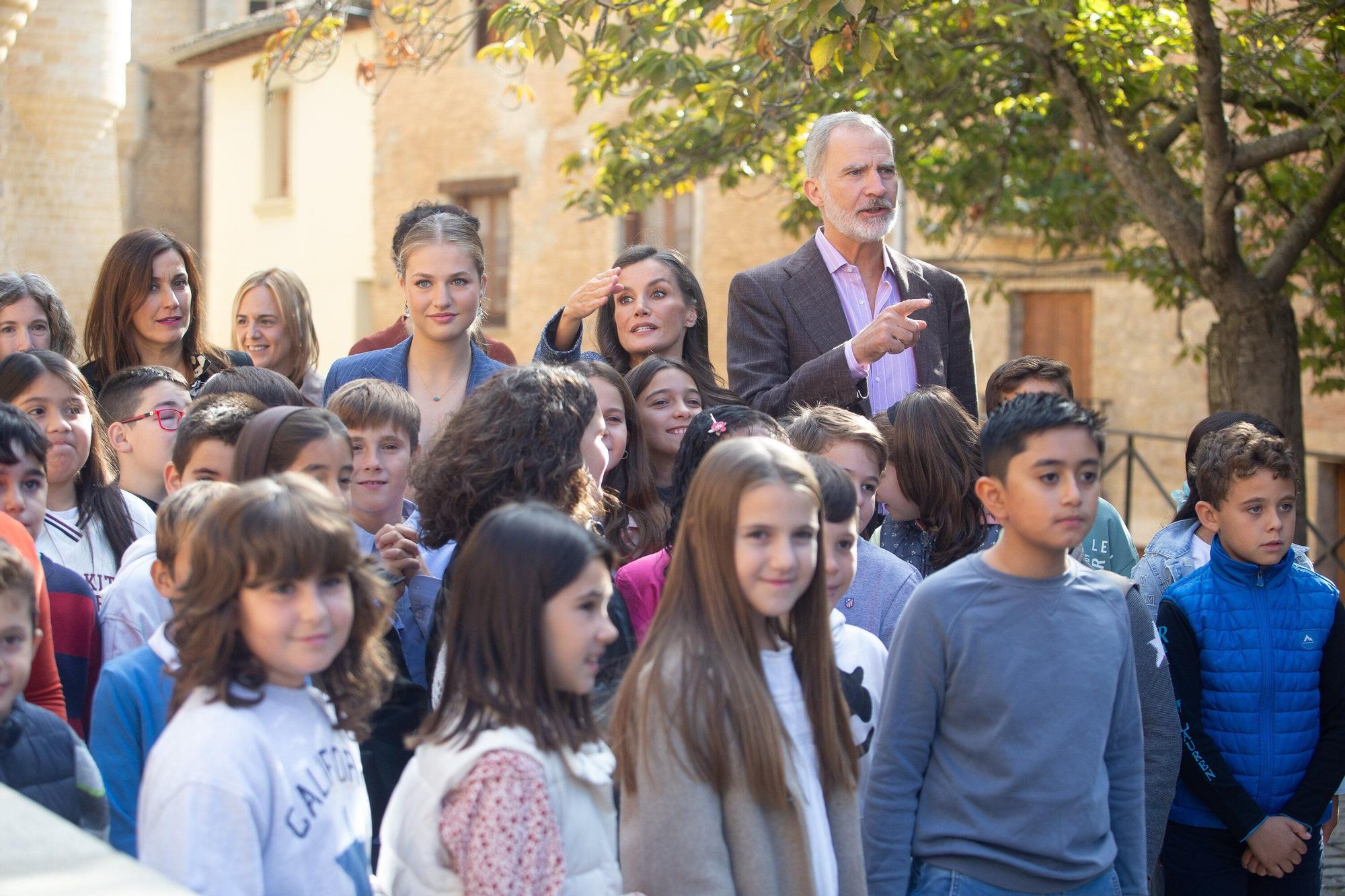 Fotos de la visita de los Reyes a Olite y Tudela